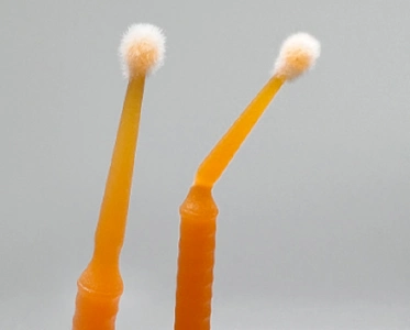 China Manufacturers PP and Nylon Disposable Dental Micro Applicator Long Head Eyelash