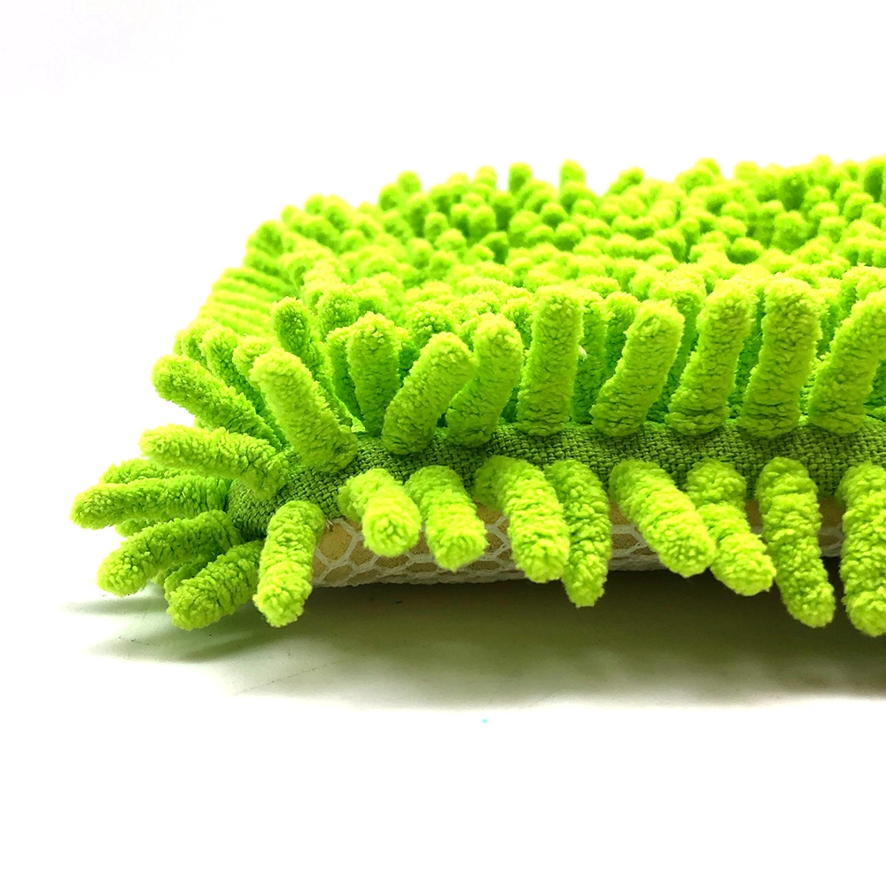 Household Microfiber Car Care Wash Cleaning Chenille Cleaning Glove