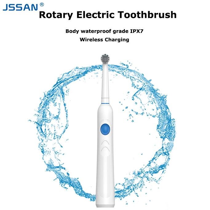 Rechargeable Rotate Sonic Electric Toothbrush Round Head