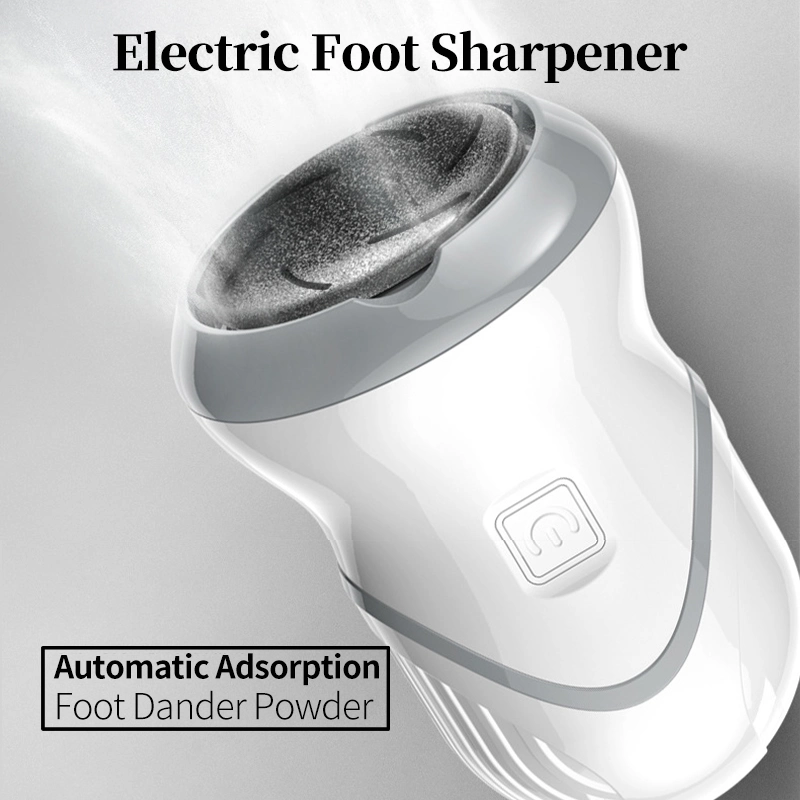 Dropshipping Personal Care Adjustable Electric Foot Sharpener Removable Washing Head