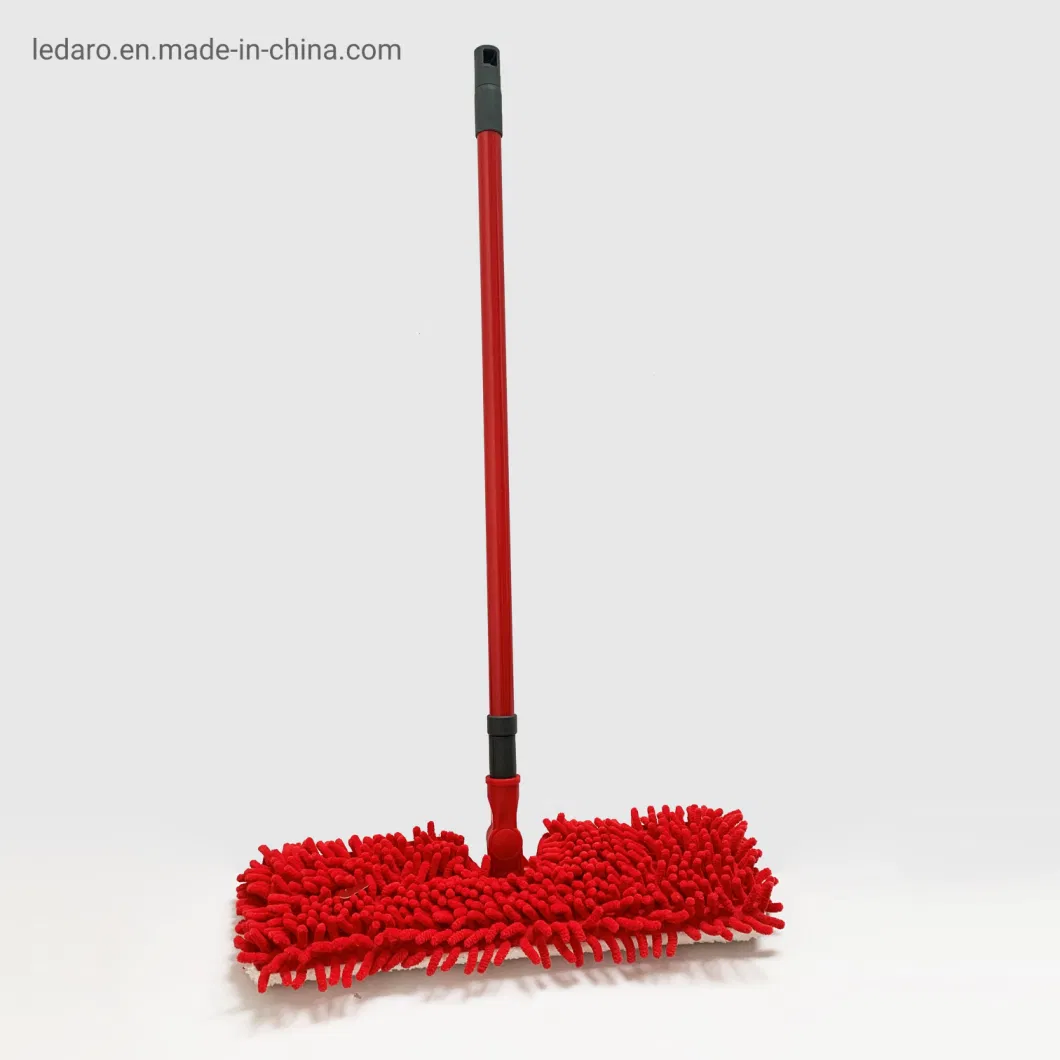Wholesales Price Telescopic Handle Microfibre Refill Flip Mop Damp Dry All Surface Double-Sided Flat Mop for Homewares Tile Floors