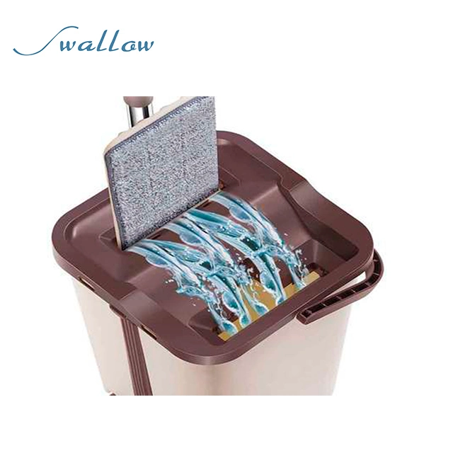 Household Self Washing and Drying Cleaning Mop with Bucket System