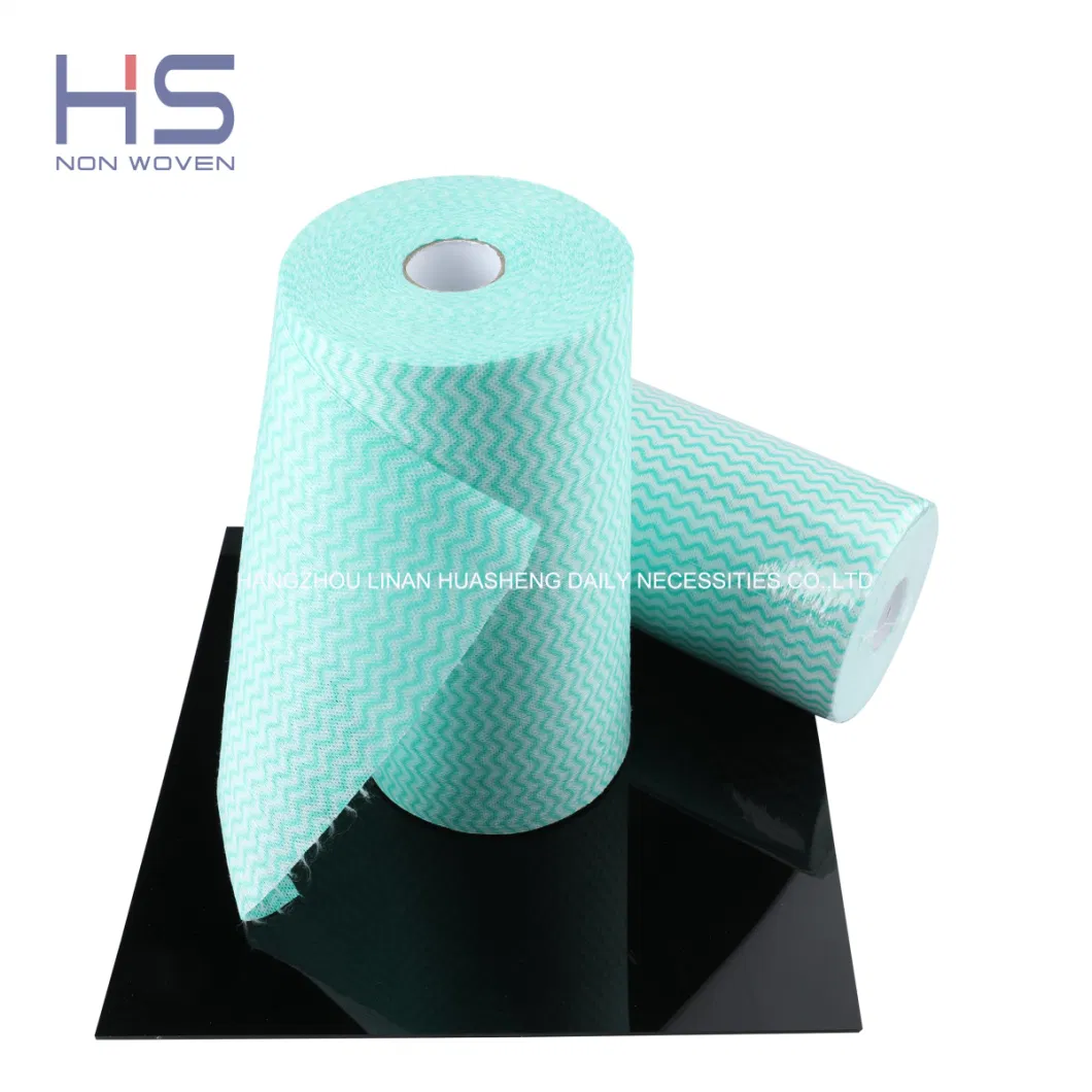 Hot Sale Spunlace Nonwoven Disposable Kitchen Wipes Cleaning Cloth