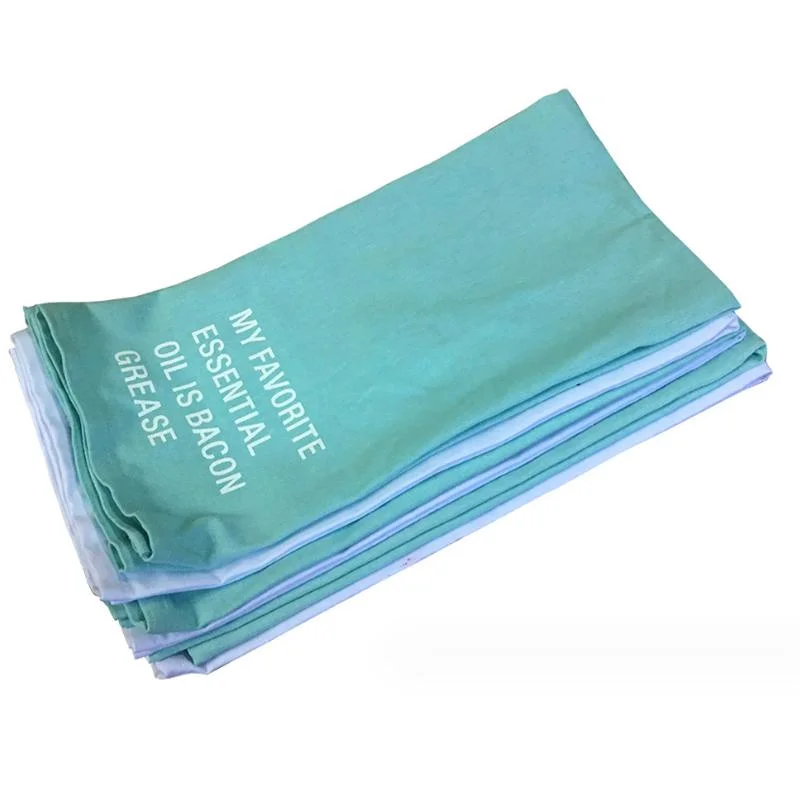 BSCI and Sedex 4p Factory Directly Custom 100% Cotton Cleaning Tea Towel with Printing
