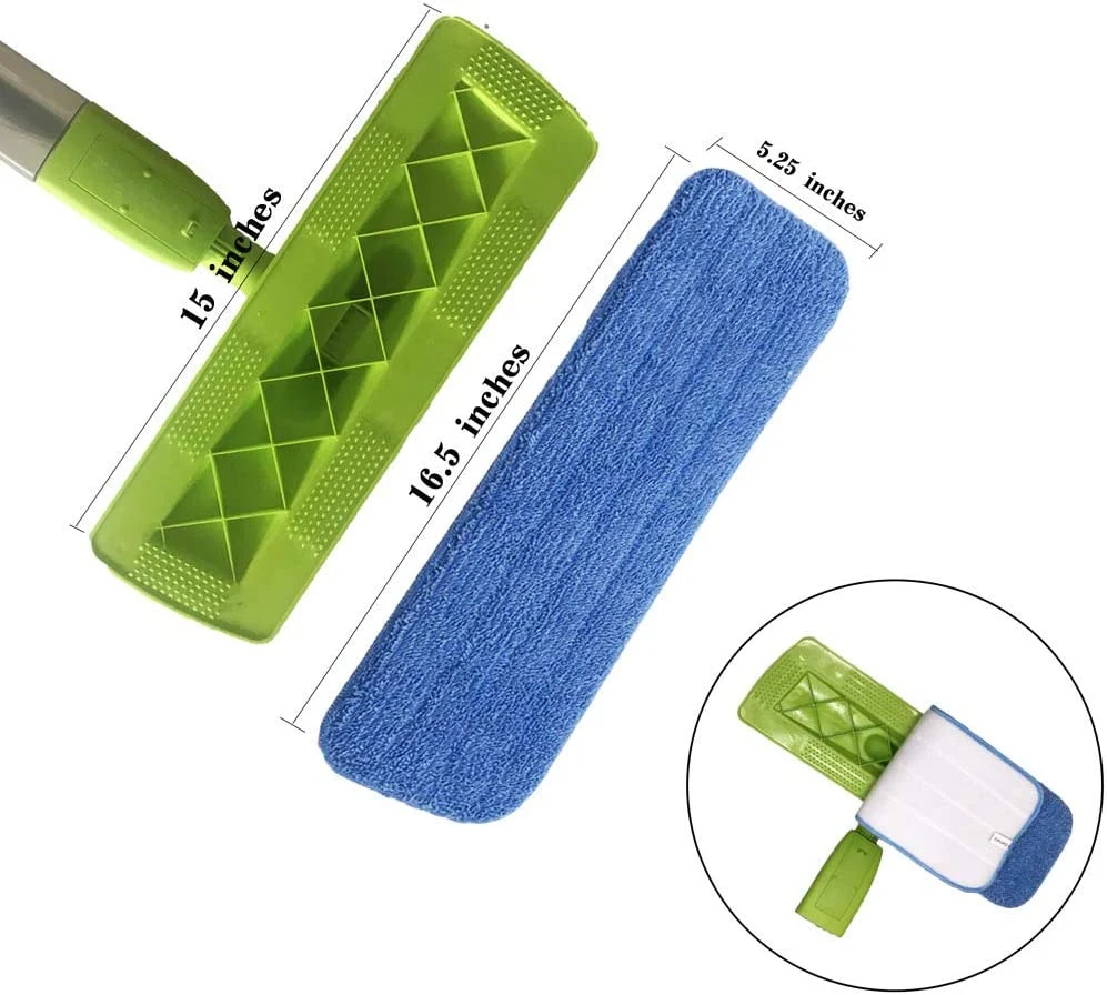 Ultrafine Fiber Spray Mop Replacement Head Microfiber Pad