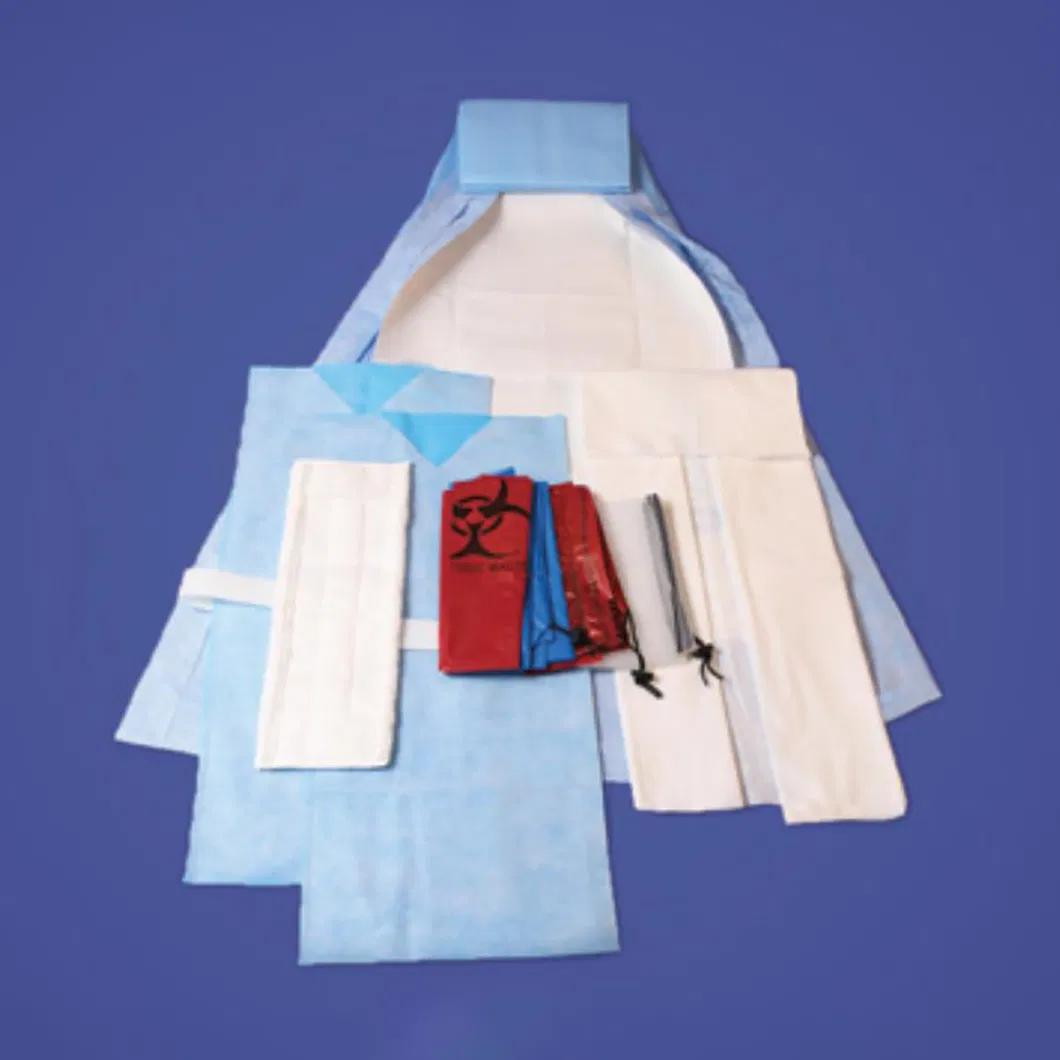 O. R. Surgical Turnover Kit Contain Disposable Linens, Bags and Mop Heads