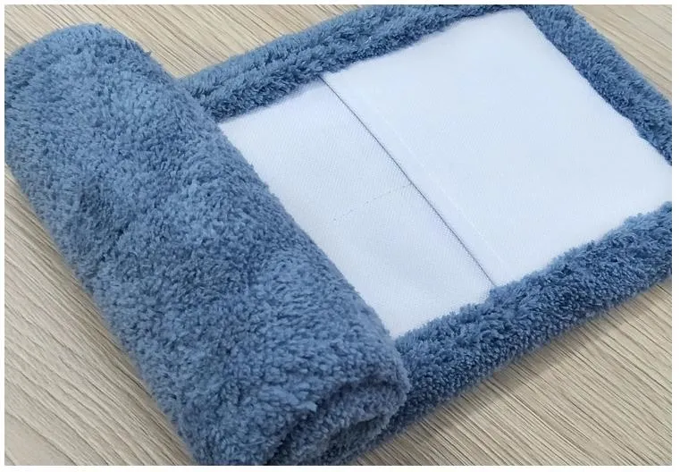 Horizontal Plate Mop Cloth Replacement Cloth Thickened Hand-Washing Flat Mop Cloth