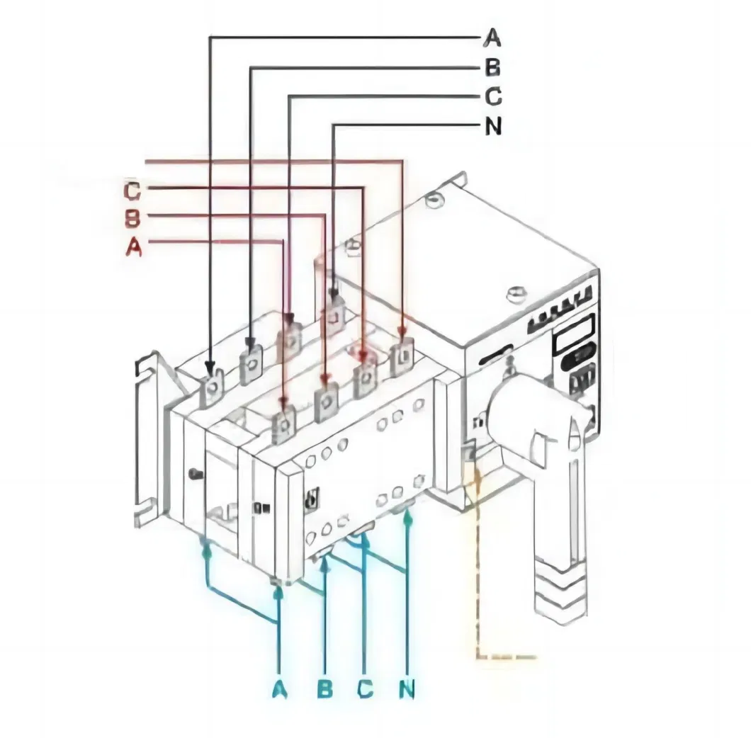 Green Storage Electric Power Equipment Fabricators China Auto Transfer Switch ATS Cabinet for Pharmaceutical