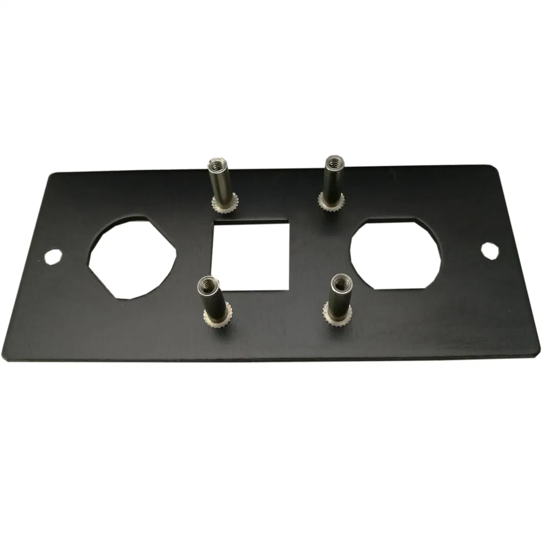 Anodized Aluminium Sheet Metal Stamping Bending Forming Welding Parts