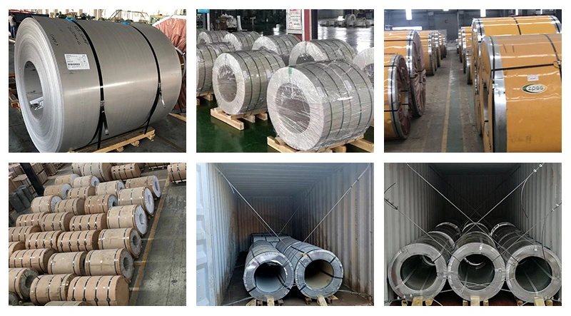 Hot Rolled 304 Stainless Steel Coil Cutting Uncoiling Stainless Sheets Metal Industrial Application