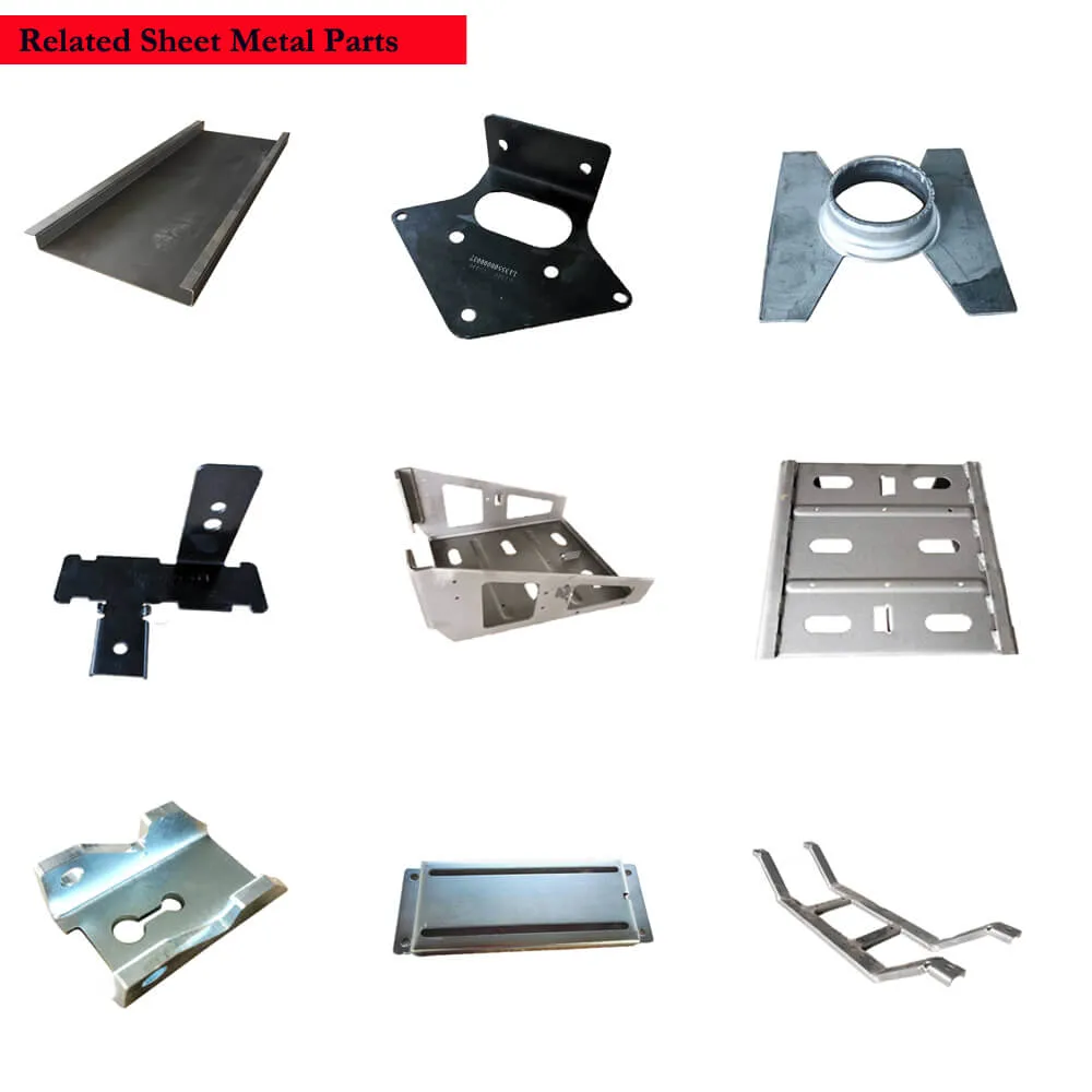 OEM Custom Sheet Metal Fabrication Bending Welding Stamping Forming Processing Aluminum Stainless Steel Parts