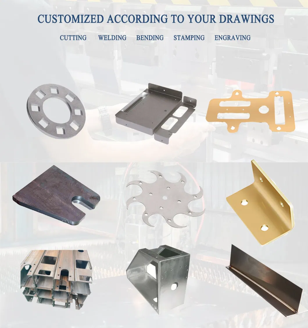 Custom Sheet Metal Stainless Steel Parts Metal Panels Laser Cutting Services Sheet Metal Fabrication