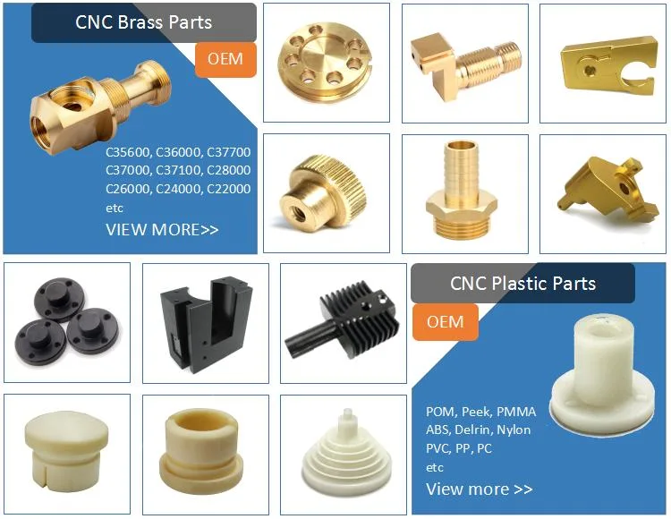 Custom Brass Aluminum CNC Milling Parts Laser Cutting CNC Services Sheet Metal Fabrication