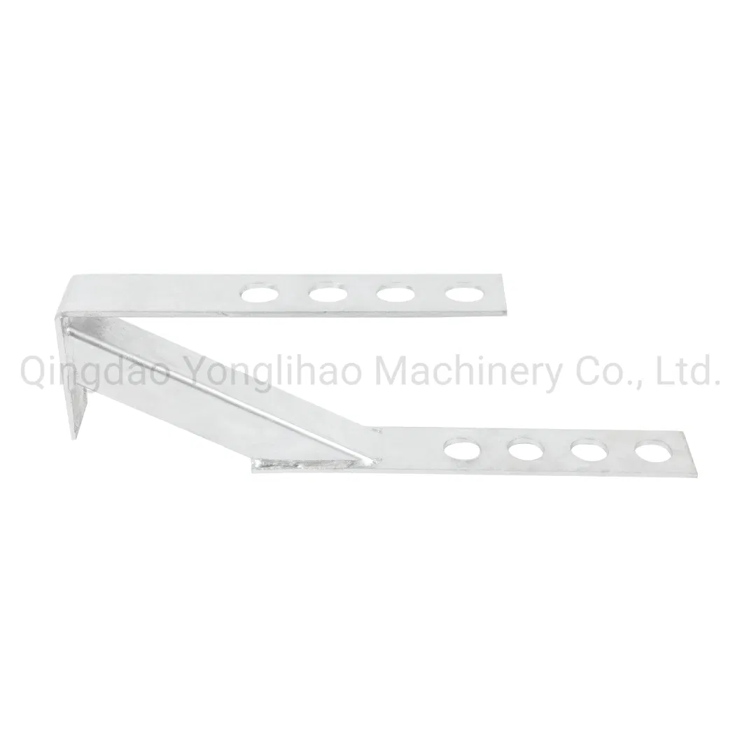 Customized Steel Hot DIP Galvanized Sheet Metal Stamping Parts for Pole Line