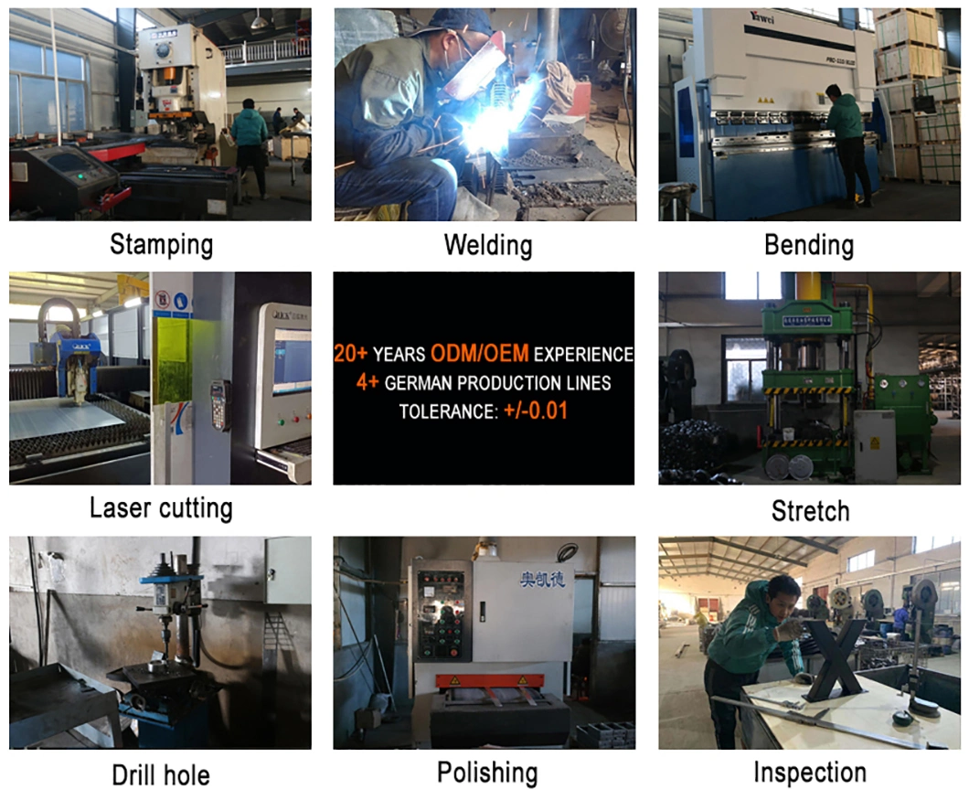 Wholesale Steel Bending Laser Cutting Service Auto Spare Parts Sheet Metal Stamping