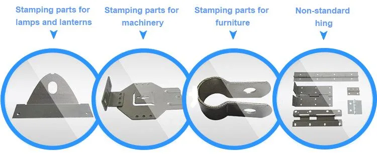 Precision Small Metal Stamping Parts for Metal Stamping Fittings with Cutting Bending Stamping