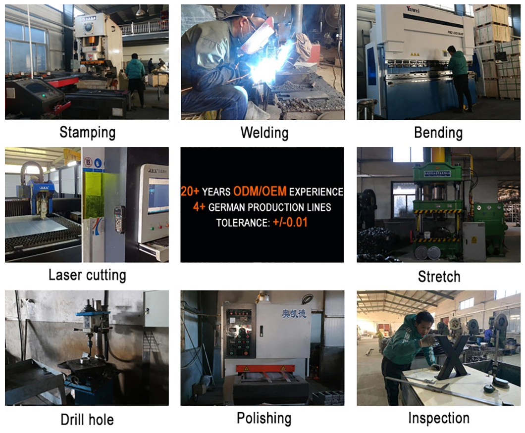 Customized Automotive Enclosure Bending Stamping Sheet Metal Forming &amp; Fabrication