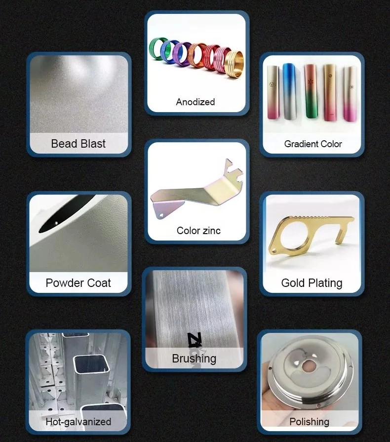 Zinc Aluminum Bending Products Forming Stamping Parts Rolled Structural Sheet Metal Aluminum Parts Auto Parts