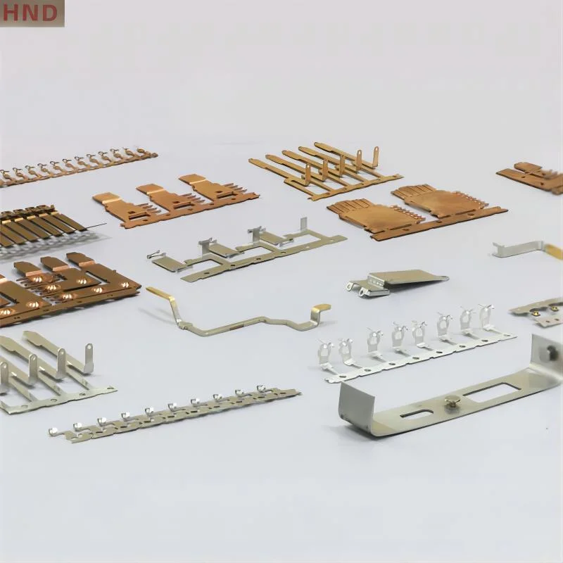 High Speed Progressive Cemented Carbide Copper Sheet Metal Stamping Terminal Connector Presses Part Production