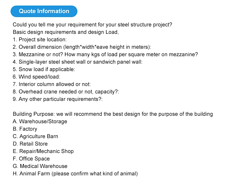 Light Steel Prefab Warehouse Metal Steel Structure Warehouse Hanger Building