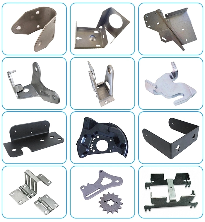 High Quality Precision Carbon Steel Galvanized Sheet Metal Punching Press Stamping Parts