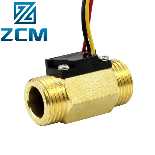 Shenzhen Customized Metal Precision Machining CNC Made Automobile/Motorcycle/Bike/MTB/Ship Aluminum/Stainless Steel Parts Brass Water Flow Sensor