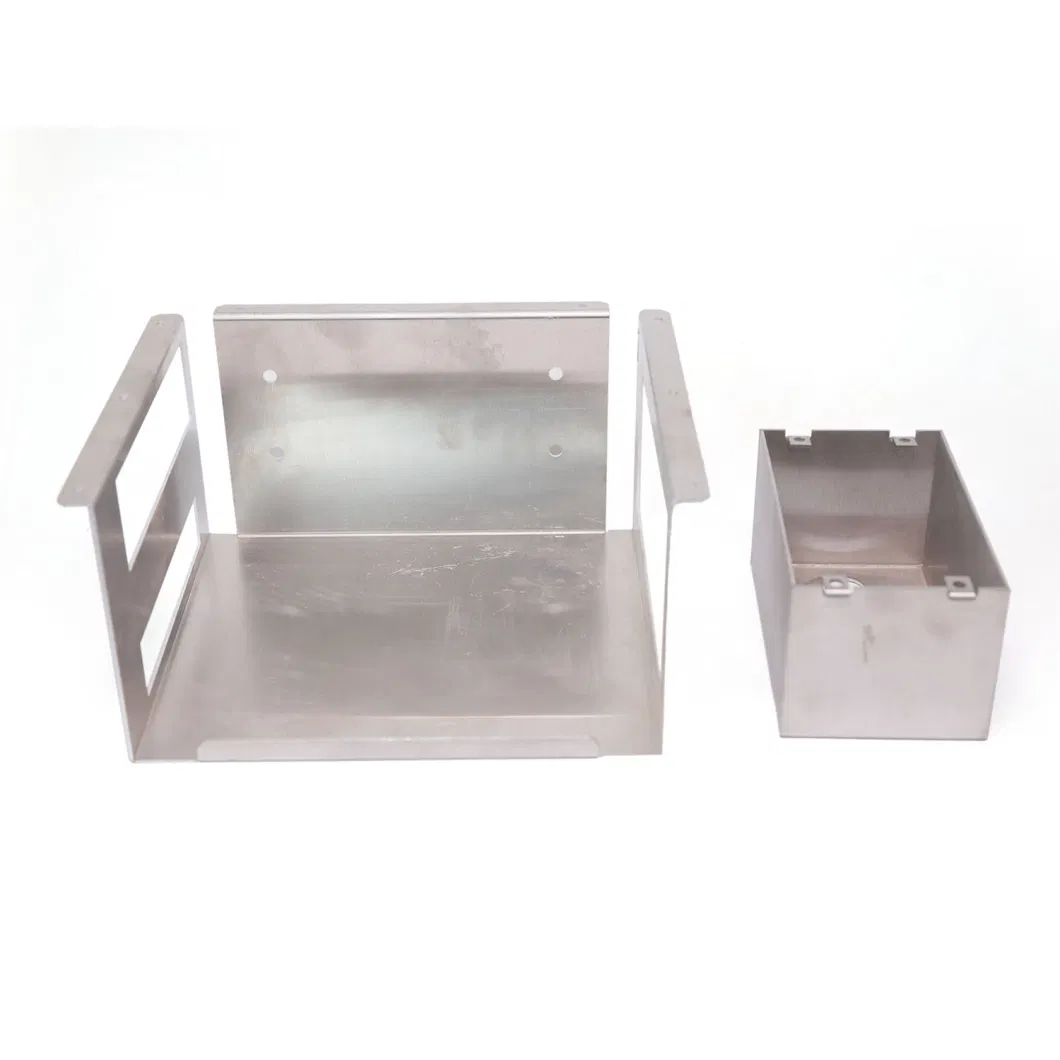 Metal Box Shelf Shell Cover Aluminum Frame Welding Sheet Metal Fabrication with Electrical Spare Parts
