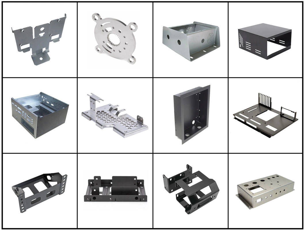 Customized Precision Aluminum Metal Box Laser Cutting Stainless Steel Bending Parts Processing Sheet Metal Fabrication