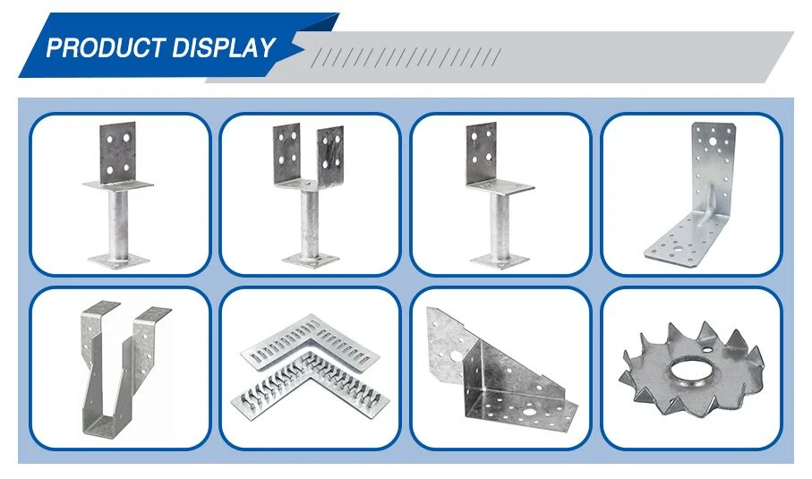 Stainless Steel/Carbon Steel/Aluminum Alloy Support Frame by Stamping for Wooden Buildings