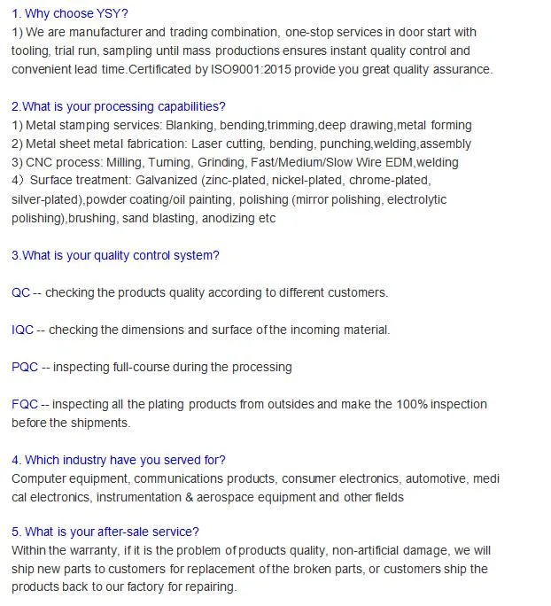 Customized Precision Sheet Metal Aluminum Stamping Components