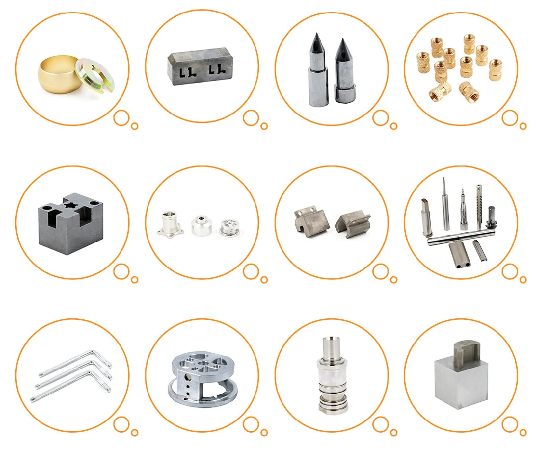 Custom Hardware Lathe Turning Milling Aluminum Stainless Steel Metal Auto Parts High Precision CNC Machinery/Machined/Machining Parts/Mold Components