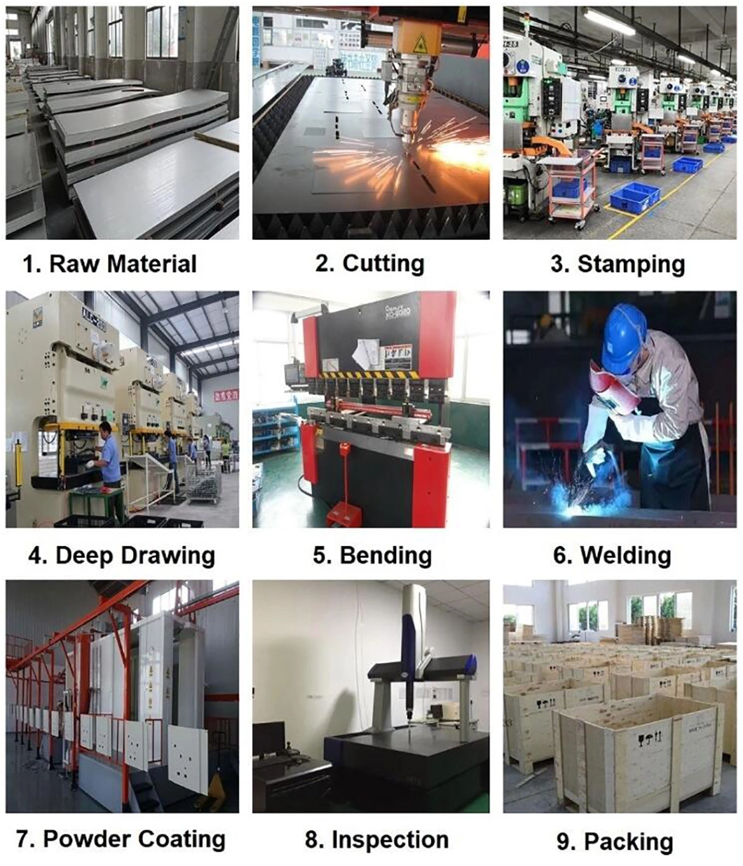 Customized Automotive Enclosure Bending Stamping Sheet Metal Forming &amp; Fabrication