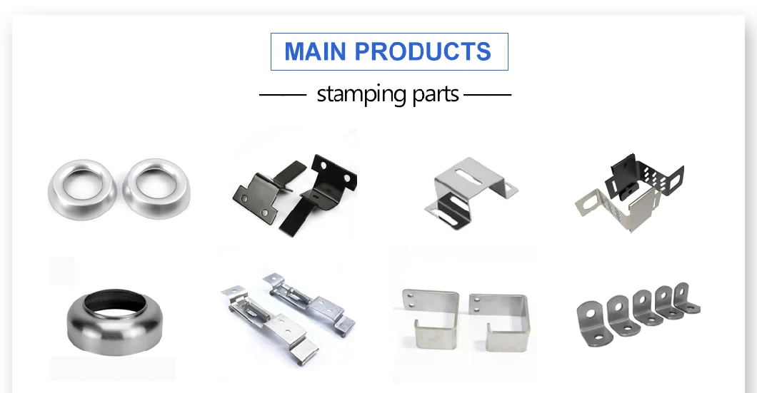 Custom Stainless Steel Metal Aluminum Sheet Metal Precision Machining Stamping Parts Hardware Sheet Metal Bending Stamping Parts