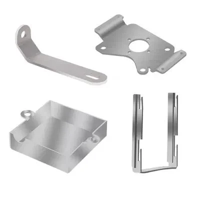 Custom Precision Sheet Metal Processing Anti-Vibration Support Accessories Hardware Stainless Steel Aluminum Guardrail Parts Stamping Parts