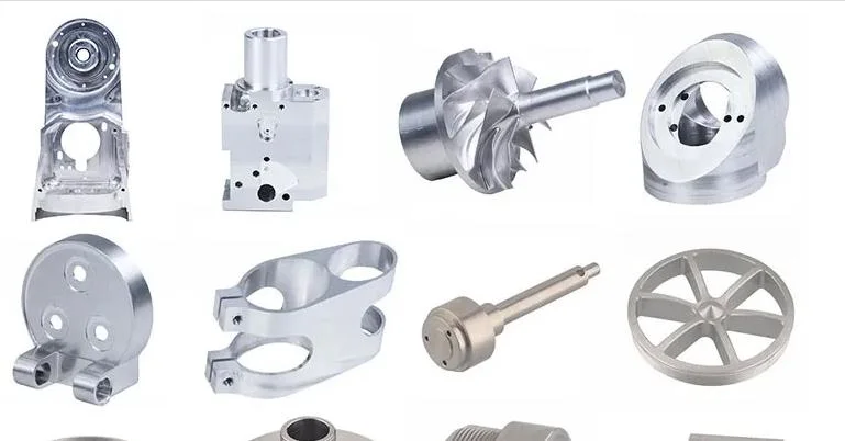 Custom Metal Processing Service CNC Machine Spare Parts 5 Axis Precision Aluminum CNC Milling Machining Parts