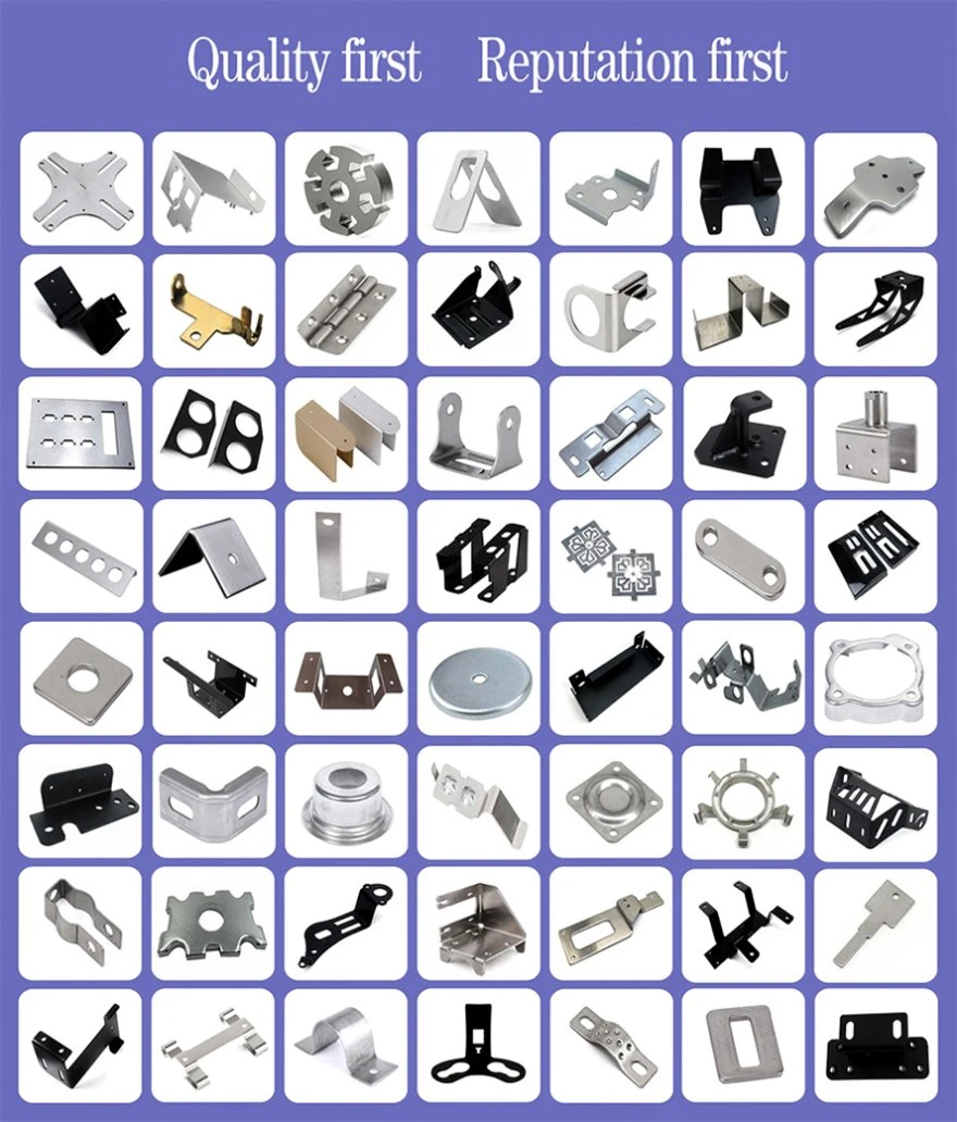 OEM Carbon Steel Sheet Fabrication Stamping Metal Parts