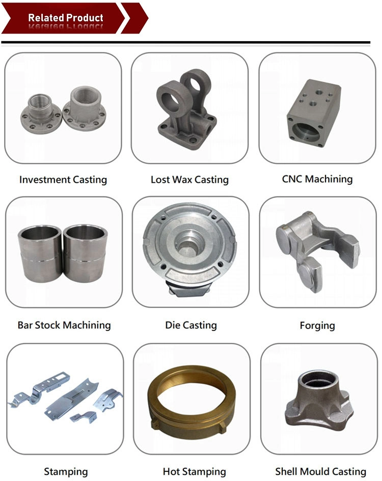 Stainless Precision Lost Wax Casting Metal Component with Machining