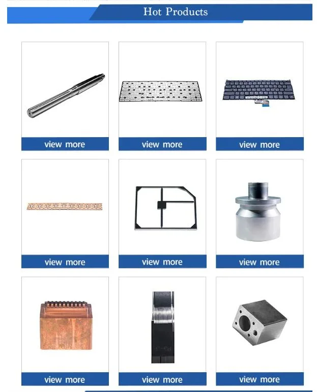 Metal Processing Machinery Parts for Semiconductor Packaging with Precision Machined Aluminum Rack