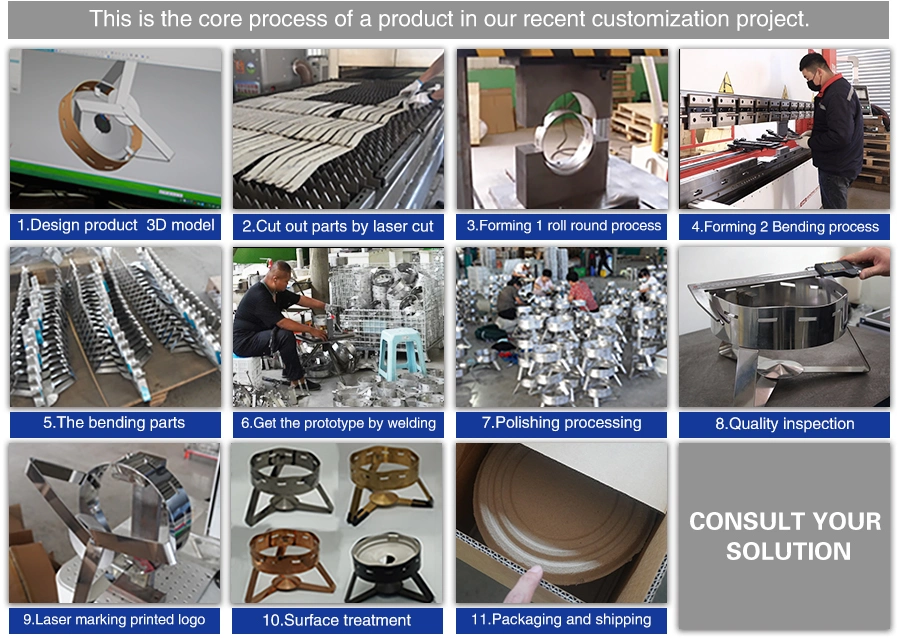 Metal Panel Aluminum Stainless Steel Stamping Sheet Metal Fabrication Company Precision Sheet Metal Processing Service