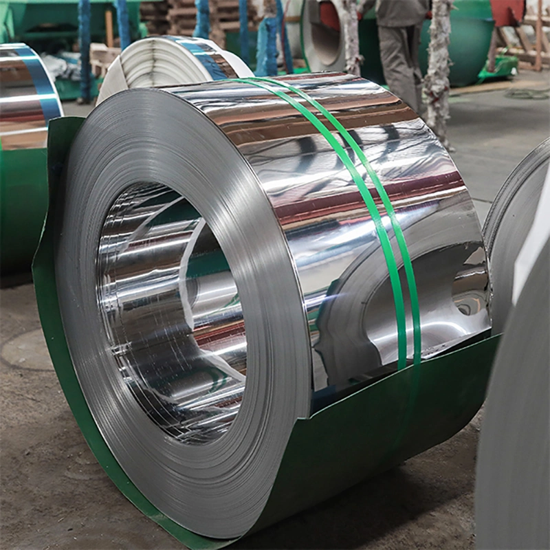 Hot Rolled 304 Stainless Steel Coil Cutting Uncoiling Stainless Sheets Metal Industrial Application