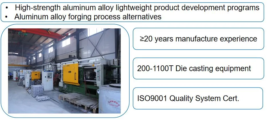 Precision Metal High Pressure Aluminum Alloy Die Casting Components