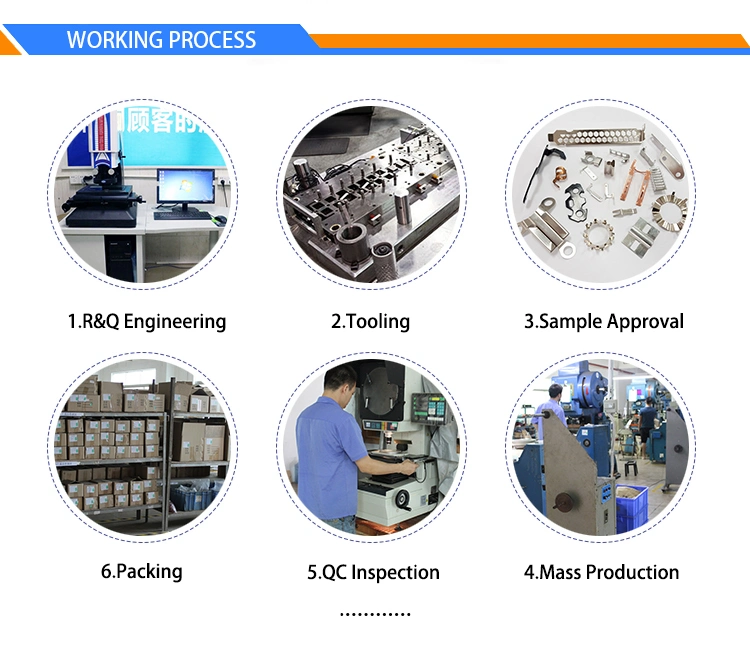 Processing and Production High Precision Metal Stamping Parts Steel Stamping