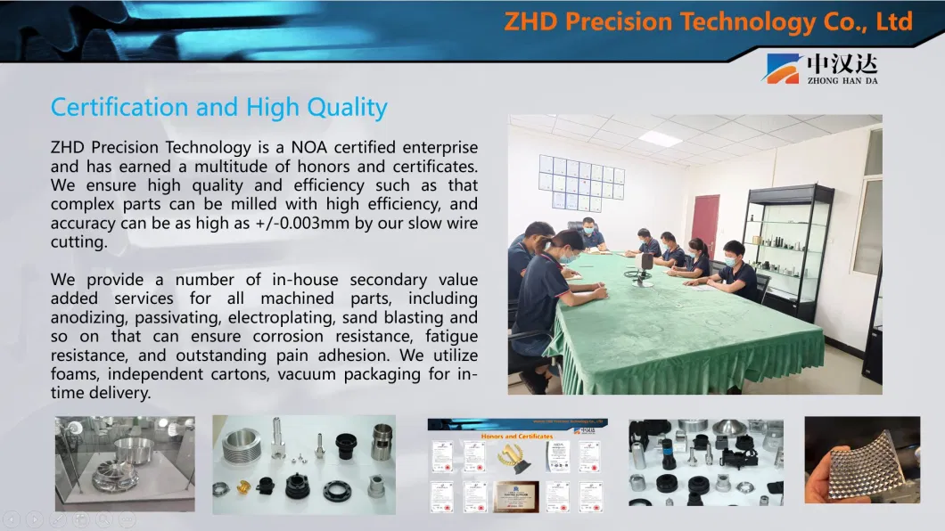 CNC Turning/ Machining/Milling High Precision Parts From Machining Service of China and Dedicating to Manufacturing Excellence