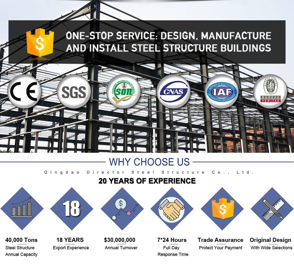 Steel Framing Low Cost Price Heavy Steel Warehouse Construction Structure Light Steel Fabrication Construction