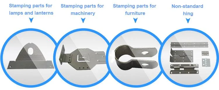 Custom Stamping Parts Metal Sheet Metal Fabrication for CNC Precise Metal Parts with Die Stamping