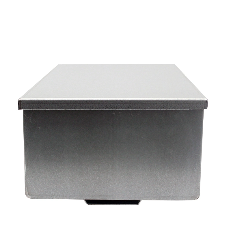 OEM Factory Customized Carbon Steel Sheet Metal Processing Stamped Wall Mounted Metal Junction Box