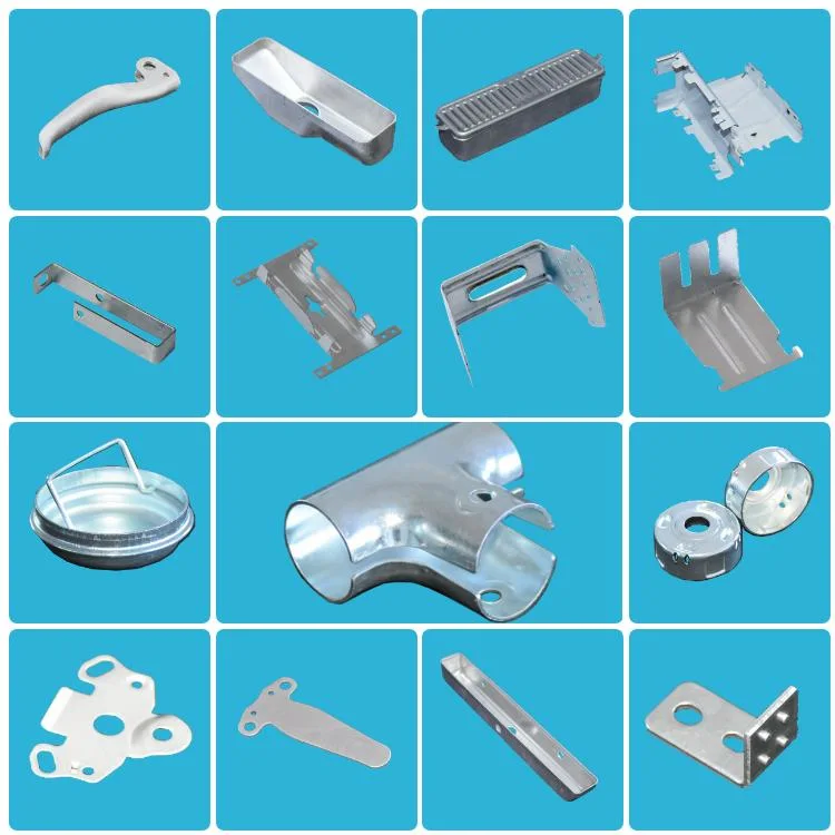 Stamping Parts Bending Fabrication Press High Precision Stamped Custom Metal Manufacturing Bracket with TUV