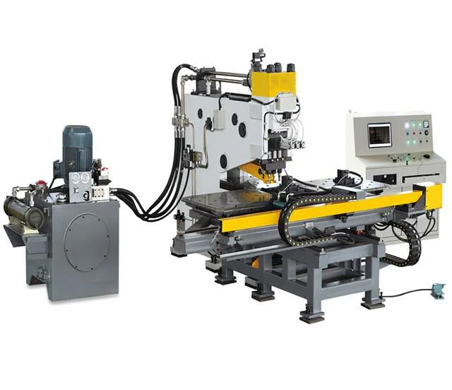 Raintech High Precision CNC Hydraulic Press Machine for Aluminium Steel Punching Hole Fo Metal