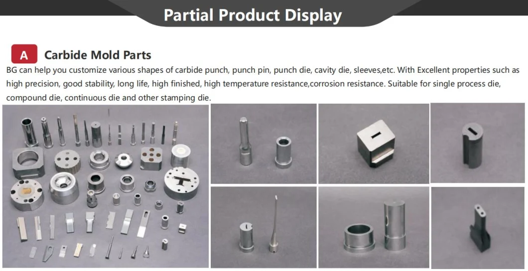 Customized Machining Tungsten Carbide Components