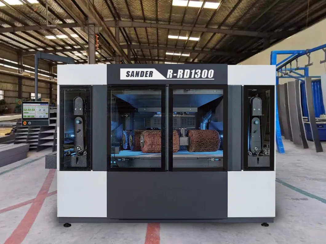 Newstec Hot Sale Industry Laser Cutting Stamping Parts Metal Sheet Deburring Machine Grinding Machine of Metal Sheets